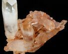 Tangerine Quartz Crystal Cluster - Madagascar #58865-2